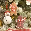 Ornamenti di omini di pan di zenzero Ornamenti di figurine di pan di zenzero in plastica assortiti per albero di Natale Decorazioni da appendere all'albero di Natale