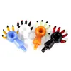 Accessoires pour fumer Halloween Pipe en verre Pyrex Pipes à main 3D Brûleur à mazout Dab de 4,3 pouces avec herbe sèche pour conduite d'eau