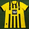 Fotbollströjor Hemkläder Dortmund Jersey Short Sleeve Football Shirt Mullen Azar Sports Training