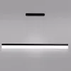 LED -Anhängerlampen moderne Metallrechteck Aluminium Esszimmer Deckenkronleuchter Wohnzimmer Hängende Licht hängen