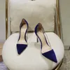 새로운 패션 여성 샌들 디자이너 탑 하이힐 섹시한 디너 신발 투명한 가죽 양치위 안감 편지 젤리 얇은 발 뒤꿈치 36-41