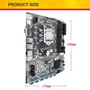 마더 보드 -B75 BTC 마이닝 마더 보드 CPU 팬 DDR3 1600MHz RAM 128G SSD SATA 케이블 스위치 LGA1155 12xpcie to USB 보드 2022