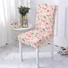 Chair Covers Arrival Cartoon Pink Flamingo Elastic Cover Stretch Dining Seat For Wedding Banquet Living Room Decor