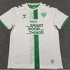 Voetbaljerseys Home Kleding Franse competitie Saint Etienne Jersey weg korte mouw Sportswear Rivera Ozic voetbalteam shirt