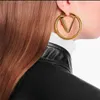 Mode Frauenbrief Einfache Ohrringe für Frauen Hochwertiges Ohrstolder -Pendell Luxusmarken Designer Schmuck Ohrring Party Memorial Day