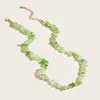 Catene 2022 Bohemian Natural Stone Bead Choker Collana vintage Bracciale da sposa fatto a mano irregolare Collare gioielli da donna Regalo del partito