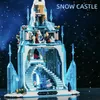 영화 The Princess Castle 빌딩 블록 4080pcs 거리보기 모델 키트 벽돌 교육 장난감