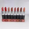 Brand Lipstick Matte Rouge A Levres Aluminium Tube lustre 29 Couleurs Lipsticks avec numéro de série Russian Red1709250