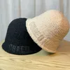 Fisherman's Hat 2022 New Lamb Plush Thicked Winter Snow Literary Bucket Basin Hats