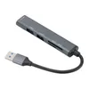 L￤tt bra USB 3.0 Universal Docking Hub med kortl￤sare Metalkabel Multipuros f￶r skolan