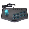 Game Controllers 3 In 1 USB Wired Controller Arcade Fighting Joystick Stick For PS3 Computer PC Gamepad Engineering Design Gaming Console