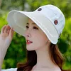 Baskar justerbar neutral tennis golf visir sol hatt sommar kvinnor hattar strand stora grim sunhat sport cap lappt￤cke utomhus solskyddsmedel