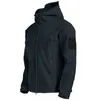 Utomhus vandringsjacka Shark Skin Soft Shell Ytterkläder Vindtät Vattentät Windbreaker Military Tactical Jackor Jaktkläder X0710