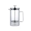 Cafetière à pression française Double couche, filtre de brassage manuel, verre à haute teneur en Borosilicate, théière résistante à la chaleur