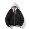 Outdoor Jackets Hoodies Bomber mannen en vrouwen koppelen los mode honkbaluniform 2022 Nieuwe wintergewassen casual