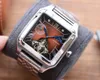 Surveillez l'homme Panth￩re Automatic Mechanical Mens Watchs Designer Diam￨tre 43 mm d'￩paisseur 12 mm Sapphire Glass Counter Quality Replica Wristwatch 88A