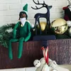 Snoop on a Spoop Christmas Elf Dolls Spy Bent Home Decorations Nouvel An Toys Party Foft Dhl