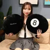 Plush Dolls 3550CM Simulation Billiards 8 Ball Pillow Stuffed Soft Toy Eight Balls Pool Players Home Decor Indoor Sport Creative Gift 221024