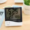 100 Stück digitales LCD-Raum-elektronisches Temperatur- und Feuchtigkeitsmessgerät Hygrometer Wetterstation Wecker JNB16602