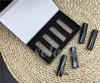 Brand Professional Lip Makeup Matte Lipstick Set 4 Color Lips Cosmetic Black Tube 4st/Kit