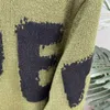 Męskie swetry plus wielkości bluzy jesień / zima 2022 -kwarty maszyna dzianinowa E niestandardowe jnlarged detale ekipa bawełniana ET3E333 GFD