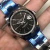 datejust etc2836 3235高級メンズメカニカルウォッチ自動ログライトホワイトブラックディンRZ1702ブランド腕時計