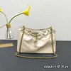 Kobieta designerska torba skórzana torby mody TOTE Sense Sense Meldation Metal Crossbody Bags