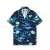 uxury ontwerper shirts heren geometrische print bowling shirt hawaii bloemen casual shirts mannen korte mouw camicie Hawaiane chemises HawaiNes conceptie de luxe