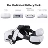 3D-glas￶gon Bobovr M2 Pro Batteryhuvudrem kompatibelt med Oculus Quest2 med ultratunn tvillingladdningsstation Chaging Byt batteri 221025