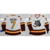 Wolves 7 Chelios 14 Matt Anderson 25 Faxel 20 Darren Haydar 1 Young 28 Ryan Garbutt Mens Womens Youth 100% Borduurhoofdshockey jersey