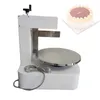 2022 Semi Automatic Kitchen Birthday Cake Smoothing Machine Cake Plastering Cream Layer Filling Maker