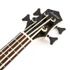 Batkule Bass Guitar Guitar Electric Uku Bass Aquila String da Itália estilo canhoto com bolsa de gig