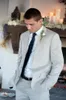 Men's Suits Latest Coat Pant Designs Light Grey Men Suit Wedding For Beach Groom Blazer Slim Fit 2 Piece Tuxedo Terno Masculino