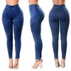 Kadınlar Kot Bahar 2022 Kadın Moda Yüksek Bel Elastik Skinny Jeans Bol Kadın Denim Capris Pencil Pants Jean Mom Pantolon