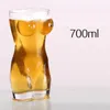 Mugs Sexy Lady Men Durable Double Wall Whiskey Glasses Wine S Glass Big Chest Beer Cup 700ml