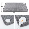 Electric heating blanket 10 gear temperature controlled heating blanket cushion cover in winter small electric heating blanket warming waist