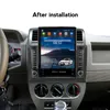 CarPlay Android 11 para Dodge Caliber 2007-2010 para Jeep Compass 1 MK GPS Navigation Bt