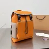 rugzakken luxury backpack handtas brief ontwerp grote capaciteit wandelzak