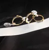 Projektantki pierścień biżuterii Wysokiej jakości kryształowe pierścionki moda luksusowe klasyczne jubilerskie litera jubilerska wykwintne jubilerskie prezent rocznicowy