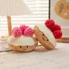 Jouet en peluche gâteau aux fraises 10/20cm, jouet doux en peluche, joli Dessert aux fruits, décoration de fête, cadeaux d'anniversaire pour enfants