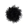 Accessoires cheveux environ 4 "en mousseline de soie fleur épingle à cheveux enfants Clip enfant fille bricolage Clips épingle coiffure Barrette femmes accessoires