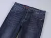 Jeans heren 2022 High-end herfst- en winterheren jeans casual denim broek losse rechtexgwr
