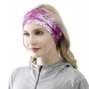 6 peças Garda de pescoço Bandana da cabeça embrulhada Bandana Face Mask