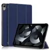 Smarta läderfodral för iPad 10.9 10.2 2022 2021 AIR 3 10: e 9: e 8: e generationen 10.2 "Fall Slim Protective Fold Cover Tablett Auto Sleep Wake Funktion