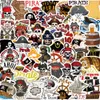 50pcs Cool Pirates Skull Stickers DIY Skateboard Laptop Bike Guitar Phone Motorcycle Car Waterproof Sticker