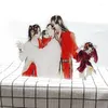 Kreki Błogosławieństwo Nieba Urzędnik Błogosławieństwo Mężczyźni Xie Lian Hua Cheng Key Chain Women Tian Guan Ci Fu Plate Desk Decor Acrylic