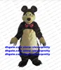 Dark Brown Bear Mascot Costume Adult Cartoon Character Outfit Suit Festivals and Holidays fordonsfria Promenade CX2049