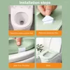 Toilet Seat Covers Useful Easy Installation Fastener Tape Design Cute Tiger Head Soft EVA Sticky All Inclusive Pad For El