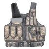 Hunting Jackets Men Tactical Vest Outdoor Military Army Polyester War Game Camouflage For Camping Hiking