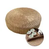 Pillow Floor Eco-Friendly Round Straw Hand Woven Tatami Mat Yoga Tea Ceremony Meditation Pad 40CM